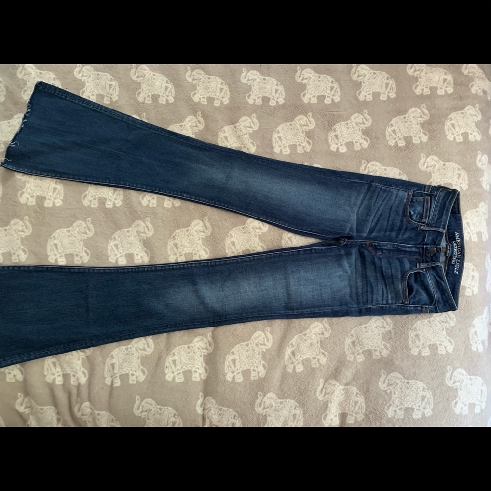 American Eagle Outfitters High Rise Flare Jean